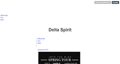 Desktop Screenshot of blog.deltaspirit.net
