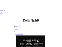 Tablet Screenshot of blog.deltaspirit.net
